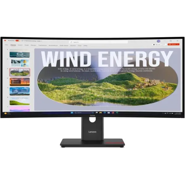 Lenovo ThinkVision P34w-20 34-Inch Curved Monitor